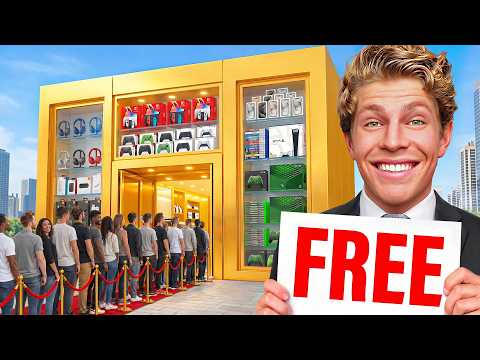 I Opened The World's First FREE Store