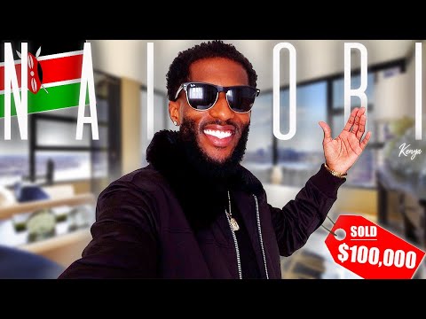 $100,000 Apartment Tour in Nairobi | Cost of Living in Kenya 🇰🇪