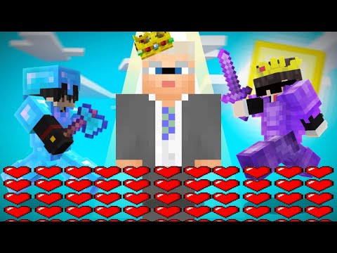 bullying skywars players with eggs :D