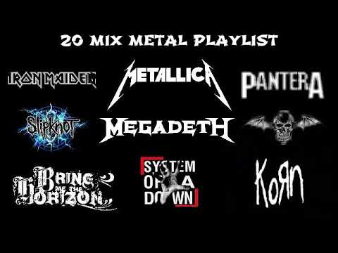 20 MIX METAL PLAYLIST 2025 | METALLICA , IRON MAIDEN , SLIPKNOT , SLAYER , PANTERA ,SYSTEM OF A Down