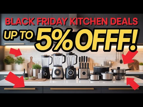 29 Essential Amazon Black Friday Kitchen Tool Deals 2025 – 50% OFF Limited Stock