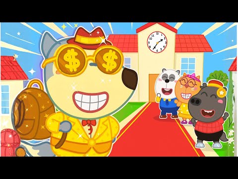 Rich vs Normal Kid! 💰 Lycan Learns Kindness at School