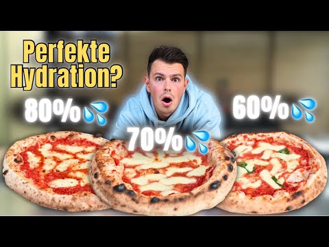 Which hydration is BEST for pizza?💦 The big comparison!