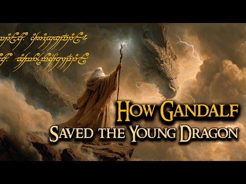 How Gandalf Saved the Young Dragon  |  LOTR Lore Story