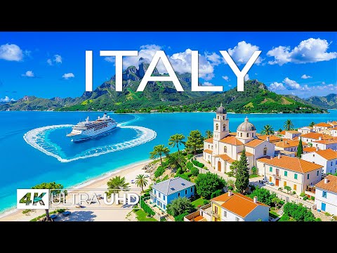 [4K] Italy 🇮🇹 Timeless Beauty, Iconic Coastlines & Luxury Destinations – Cinematic Aerial Views