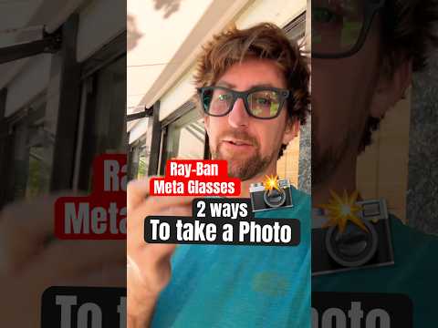 Take a photo with NO one Knowing on the RayBan Meta Glasses! #raybanmeta #raybanmetagen2