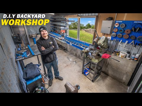 Building a Compact Fabrication Shop in my Backyard!