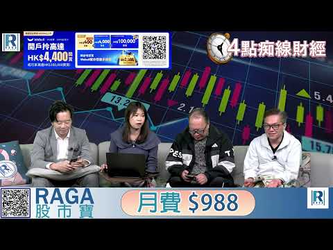 Raga Finance:4點光線財經 20260316 - 第一節:科技股接力拉升恒指?/ 超級議息周 / 金、油、美股