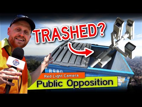 Los Angeles THREW AWAY all their RED-LIGHT cameras?