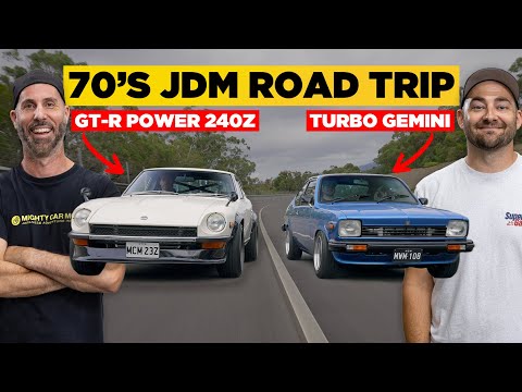 GT-R Powered 240Z + Turbo Gemini ROAD TRIP