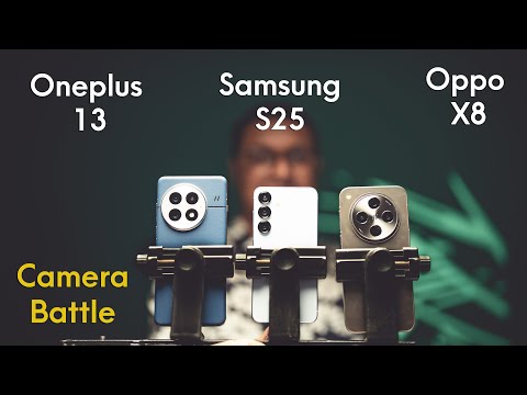 OnePlus 13 vs Samsung S25 vs Oppo X8 | Camera Battle