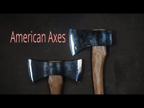 How I Forged 10.5lbs of American Inspired axes!