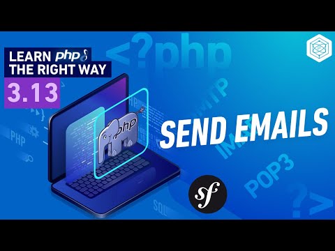 How to Send Email in PHP - Symfony Mailer - Email Protocols - Mailhog Setup - Full PHP 8 Tutorial