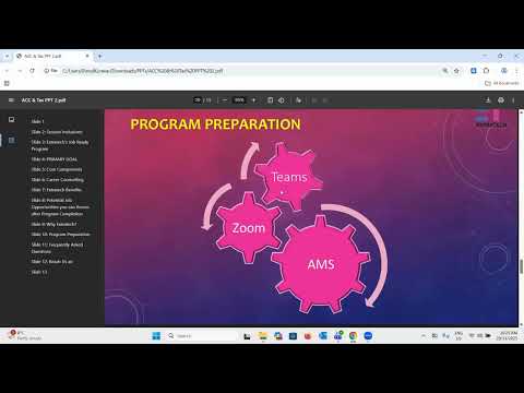 ACC Nov Session (Free Orientation + Info. Session)