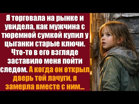 Я торговала на рынке и увидела, как мужчина с тюремной сумкой купил у цыганки старые ключи. Что-то..