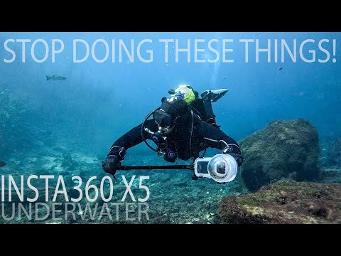 Stop making these mistakes! - INSTA360 X5 UNDERWATER Tips & Tricks