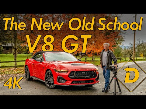 New 2024 Ford Mustang GT Convertible Is Old School With New Tricks
