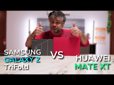 Samsung Galaxy Z TriFold vs Huawei Mate XT — Which One Is Worth It? ⭐️