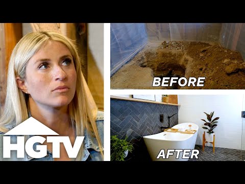 Fixing a Home with No Bathroom | Help I Wrecked My House | HGTV