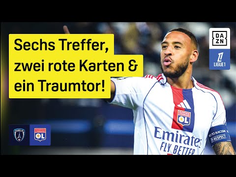 Paris FC - Olympique Lyon | 10. Spieltag | Ligue 1 | DAZN Highlights