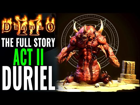 Diablo 2: The Full story of Act II Facing Duriel the Lord of Pain & The Secret of the Vizjerei