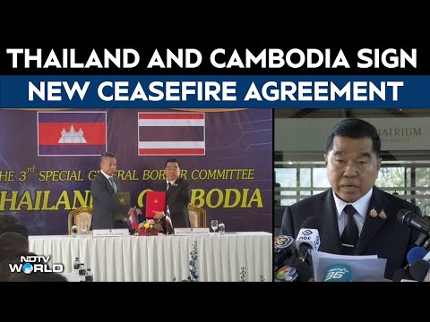 Thailand Cambodia News LIVE | Thailand, Cambodia Sign New Ceasefire Agreement To End Border Fighting