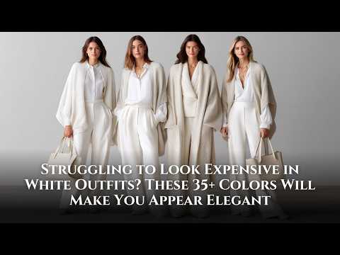 Struggling to Look Expensive in White Outfits? These 35+ Colors Will Make You Appear Elegant