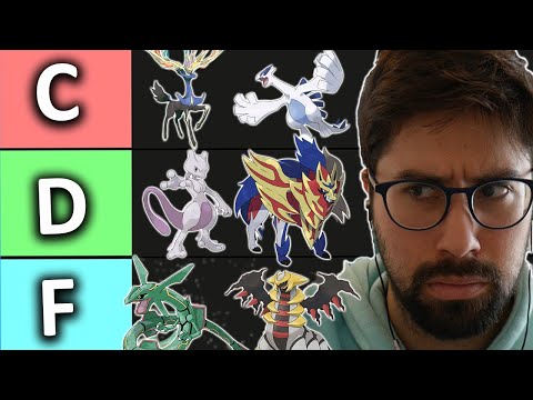 I Ranked EVERY Legendary Restricted Pokemon