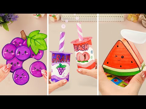 Easy craft ideas/ miniature craft /Paper craft/ how to make /DIY/school project/Tiny DIY Craft #3