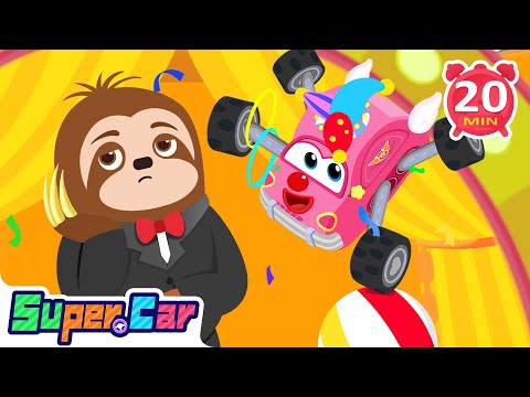 不笑的觀眾 + 更多汽車兒歌🎵 | 交通工具🚗 | 熱門TOP🔥 | 兒歌🎶 | 動畫📺 | 超級汽車兒歌🚙 | 超級汽車