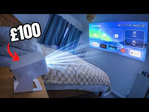 Can a £100 Projector Replace a TV in the Bedroom?