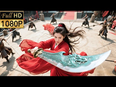 💥Kungfu for marriage! The girl wields a 100-kg Blade—no one can get close, even the general!