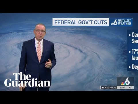 Meteorologist warns live on air that Doge cuts will mean less accurate hurricane forecasts