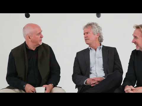 GENESIS:THE EARLY YEARS 1967-70. PETER GABRIEL,TONY BANKS & MIKE RUTHERFORD CHAT IN 2014. UNCUT 36m