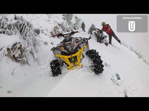 Perfect Ride 🥶❄️ Deep Snow❗Raw Winter Conditions