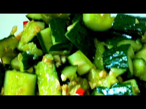 Resep acar timun ala hongkong,super enak dan kriuk