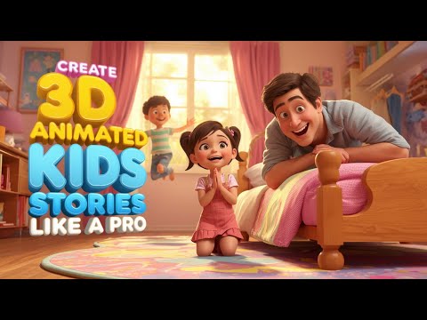 Create 3D Animated Kids Stories Like a Pro — With Only Free Tools!