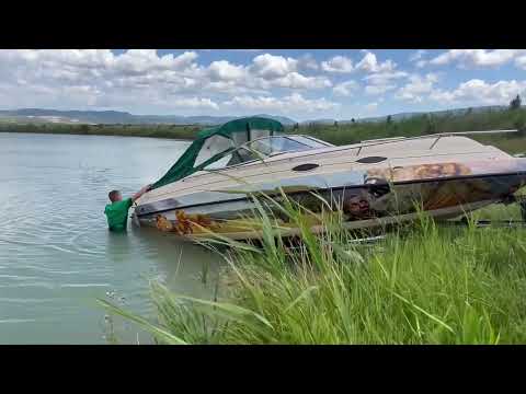 Ярослав становится к штурвалу катера"Человек Лев", он справился со сложной технической задачей!