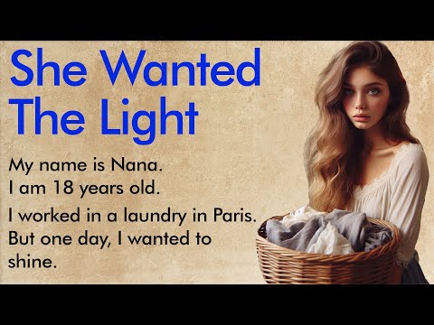 A Girl Who Wanted to Shine ✅ Learn English by Listening (A1–A2 Level) ✅