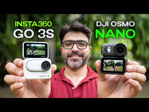 DJI Osmo Nano vs Insta360 GO 3S | Best Vlogging Camera?