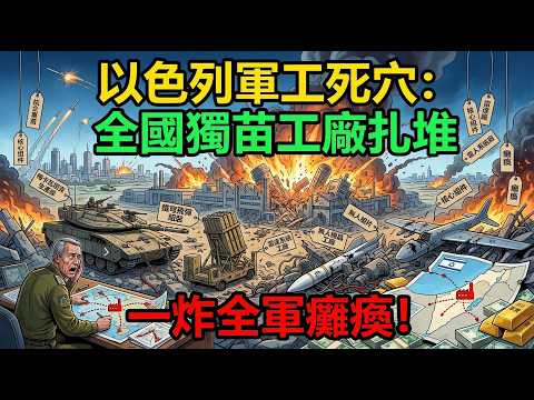 以色列軍工死穴：全國獨苗工廠紮堆，一炸全軍癱瘓！