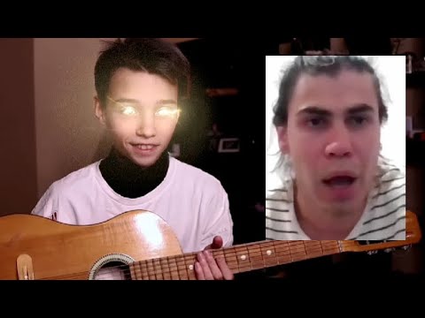 Akstar на уроке гитары ч2