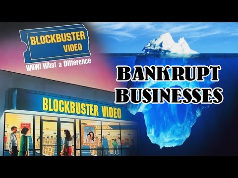 The Bankrupt Businesses Iceberg Explained