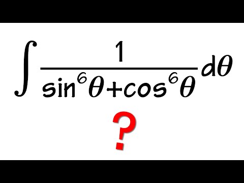 Integral of 1/(sin^6(x)+cos^6(x))