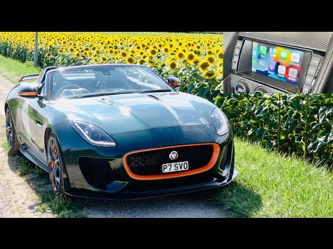 Jaguar Project 7 road-trip to S.France via Le Mans & great roads. Plus retrofit Carplay review