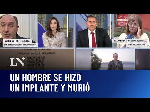 Un hombre se hizo un implante dental y murió: detuvieron a dos médicos y clausuraron la clínica