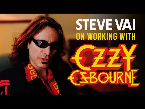 Steve Vai on working with Ozzy Osbourne (1995)
