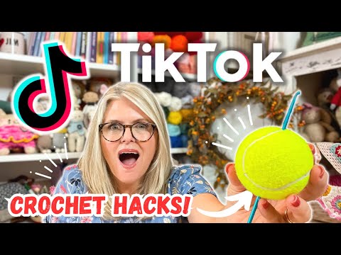 Testing 10 VIRAL CROCHET TIKTOK Hacks | DO THEY ACTUALLY WORK?