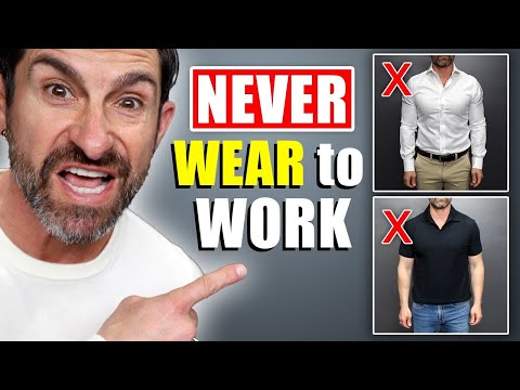 15 Items Men Should NEVER Wear to Work