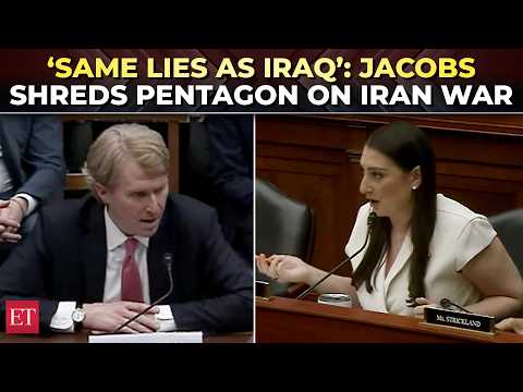 ‘Americans are not stupid’: Sara Jacobs grills Pentagon Advisor over Trump’s case for war with Iran
